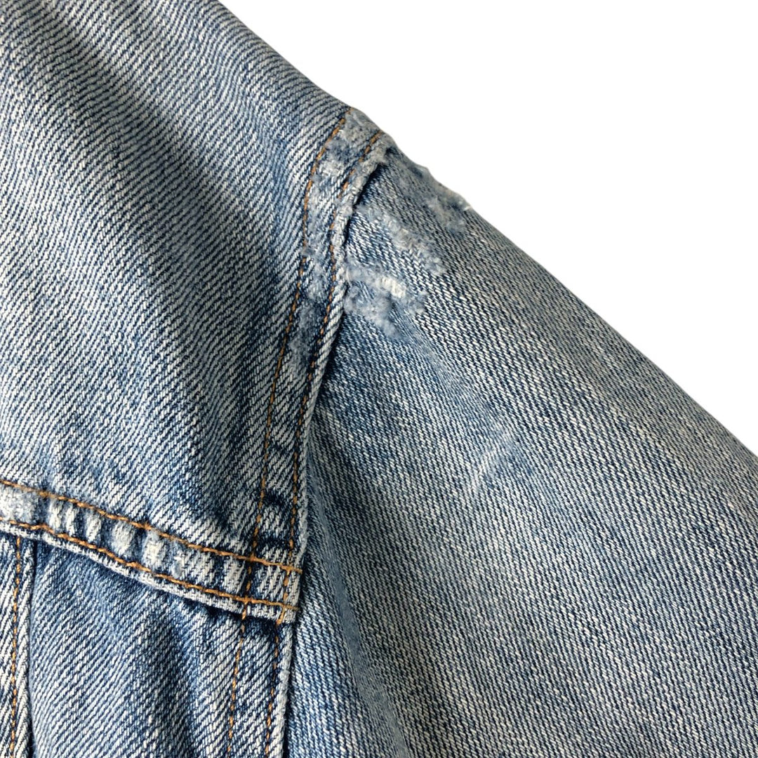 Ralph Lauren POLO RALPH LAUREN denim jacket G-jacket Men's XXL equivalent cotton blue type Vintage Second Hand