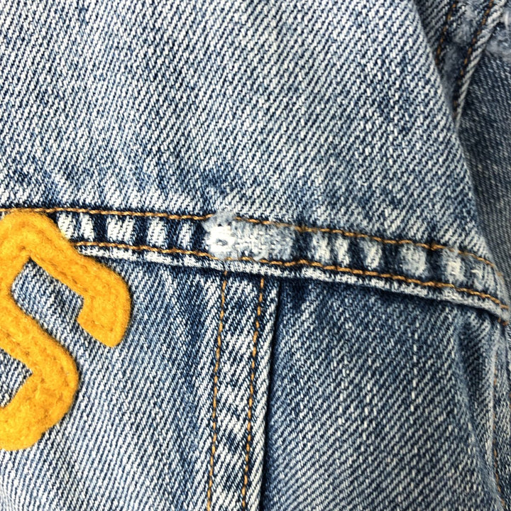 Ralph Lauren POLO RALPH LAUREN denim jacket G-jacket Men's XXL equivalent cotton blue type Vintage Second Hand