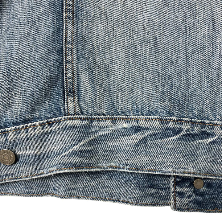 Ralph Lauren POLO RALPH LAUREN denim jacket G-jacket Men's XXL equivalent cotton blue type Vintage Second Hand