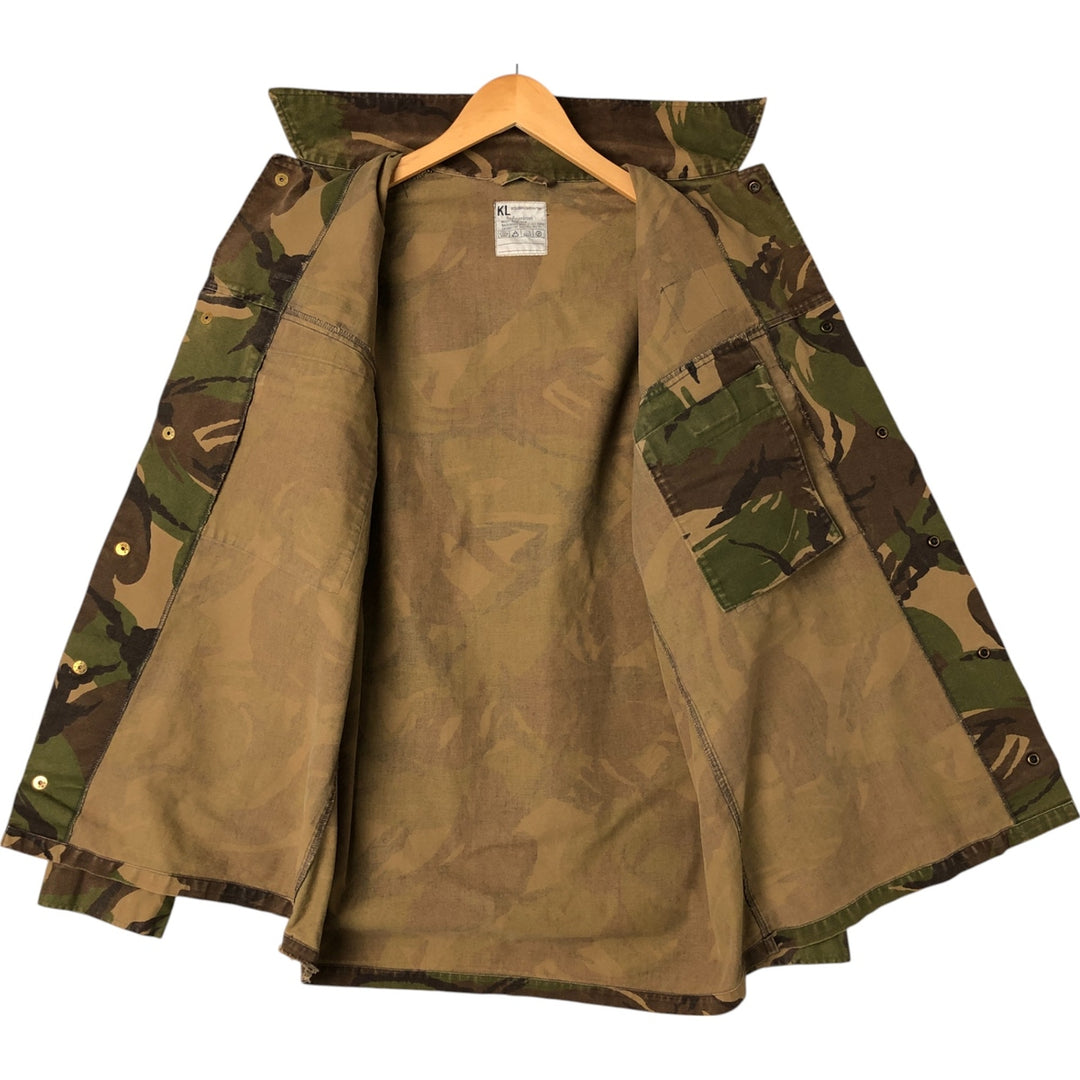 Dutch Army Camouflage Pattern Military Field Jacket 8000 cotton Khaki type Vintage Second Hand