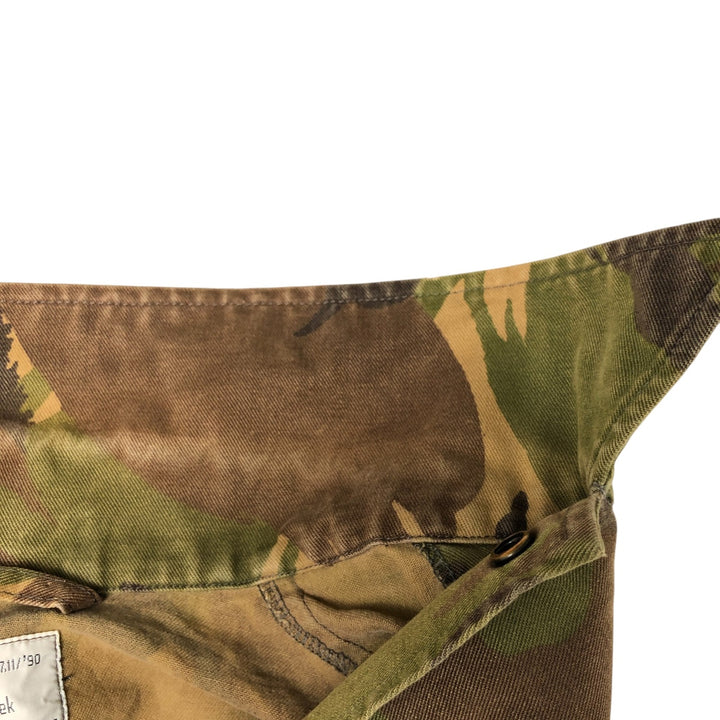 Dutch Army Camouflage Pattern Military Field Jacket 8000 cotton Khaki type Vintage Second Hand