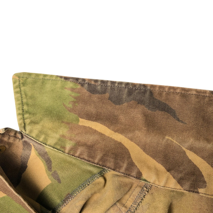 Dutch Army Camouflage Pattern Military Field Jacket 8000 cotton Khaki type Vintage Second Hand