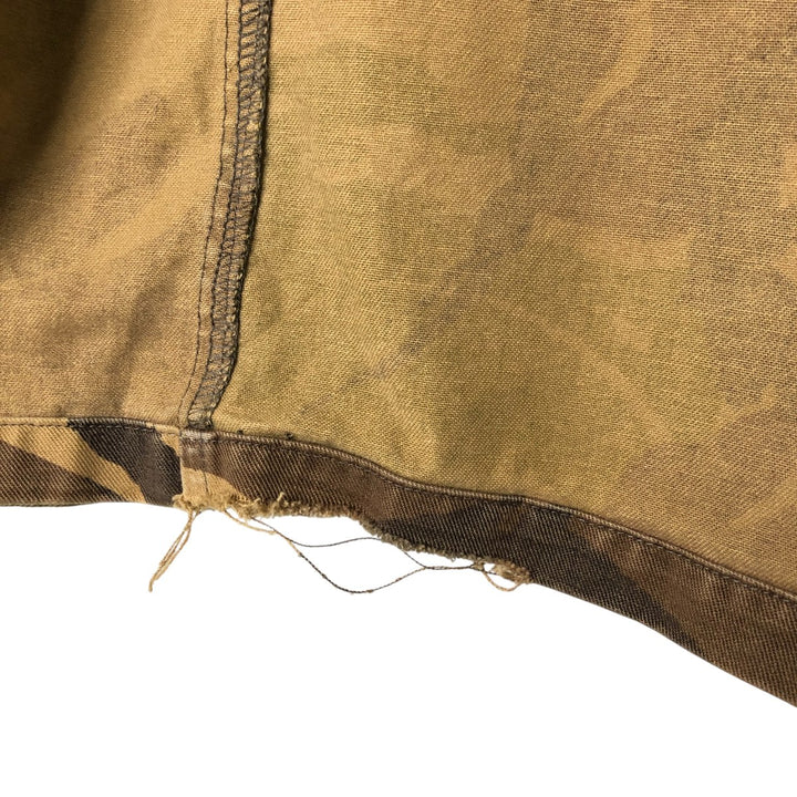 Dutch Army Camouflage Pattern Military Field Jacket 8000 cotton Khaki type Vintage Second Hand