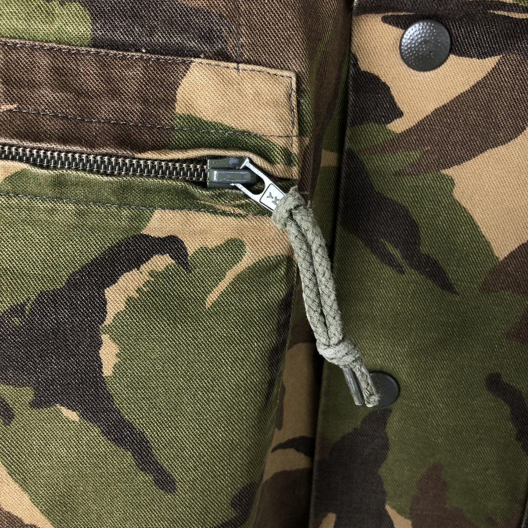 Dutch Army Camouflage Pattern Military Field Jacket 8000 cotton Khaki type Vintage Second Hand