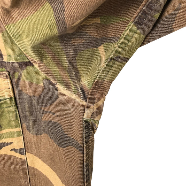 Dutch Army Camouflage Pattern Military Field Jacket 8000 cotton Khaki type Vintage Second Hand