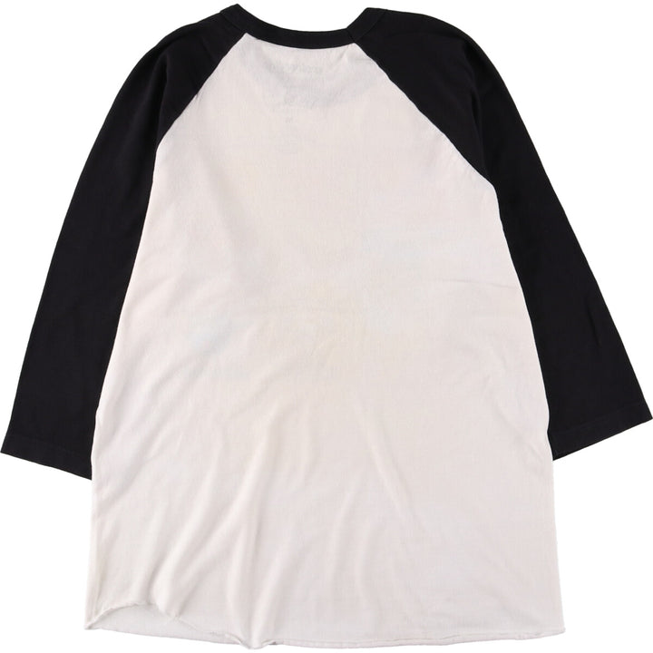 WELOVELINE POKEMON Pocket Monsters Anime 3/4 Sleeve Raglan T-Shirt Men's M Size cotton white type Vintage Second Hand