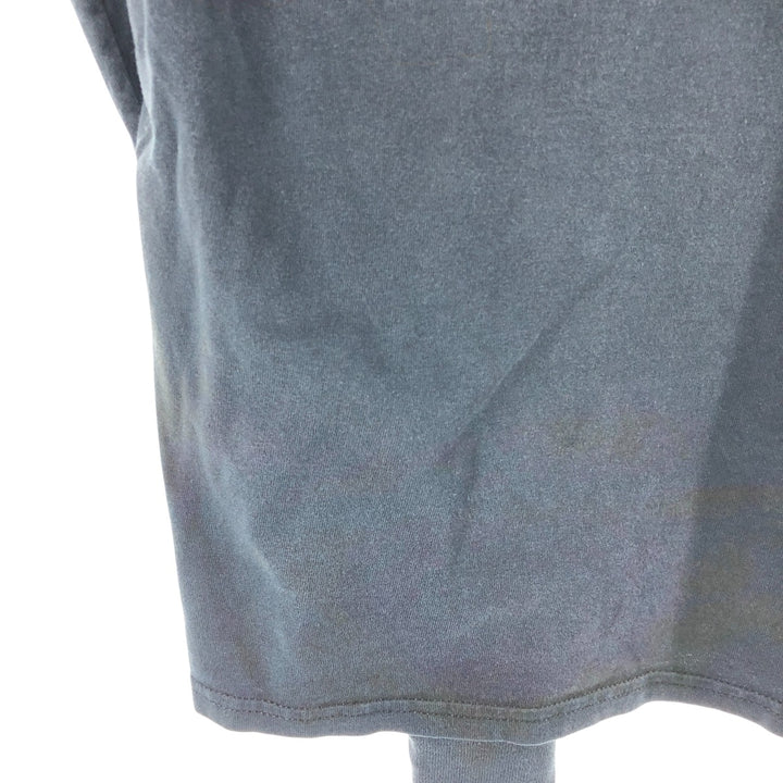 Big size 00'S Harley-Davidson long T-shirt, men's XXXL equivalent cotton black type Vintage Second Hand