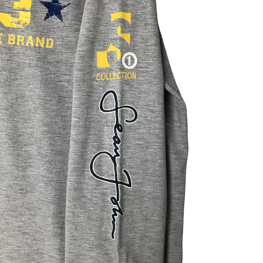 Sean John SEANJOHN Long Sleeve T-Shirt Made in USA Men's XL cotton gray type Vintage Second Hand