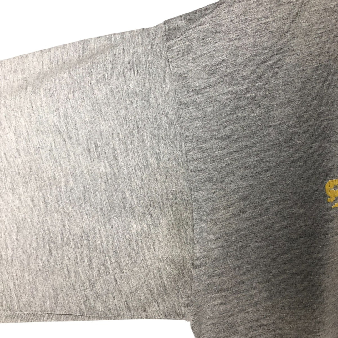 Sean John SEANJOHN Long Sleeve T-Shirt Made in USA Men's XL cotton gray type Vintage Second Hand
