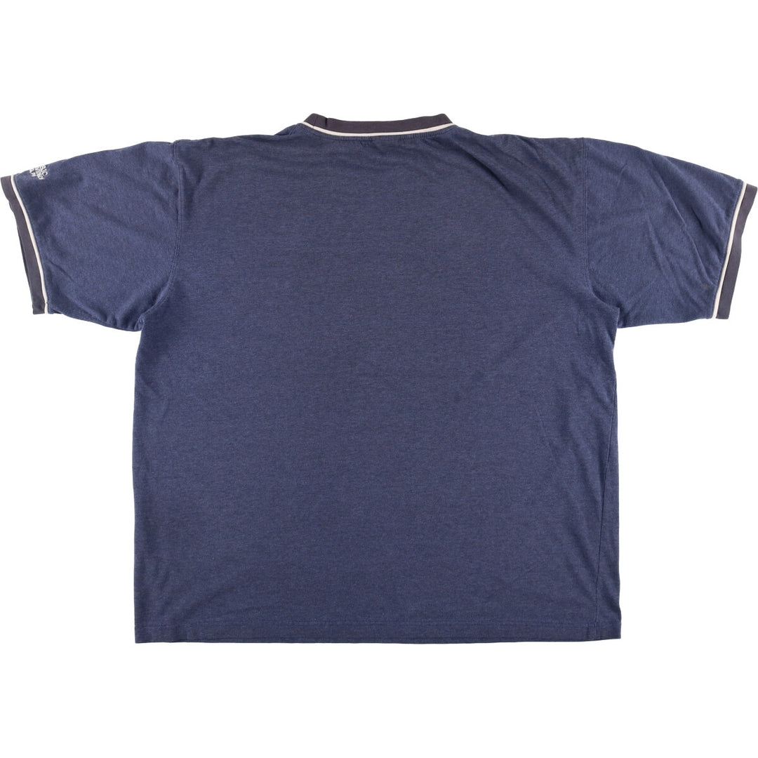 Harley-Davidson Ringer T-shirt, Men's XL size unclear Navy blue Vintage Second Hand