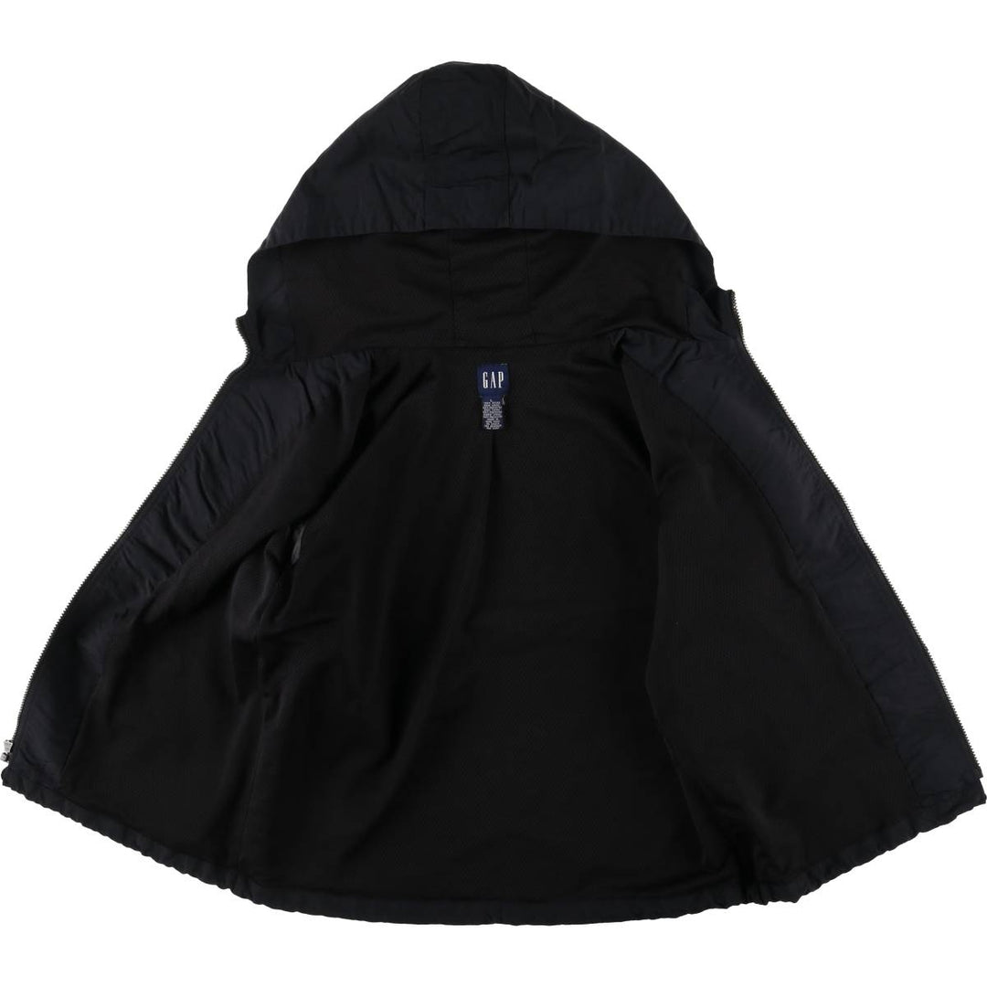 90'S GAP Old Gap Nylon Parka Men's Size L Vintage Nylon black type Vintage Second Hand