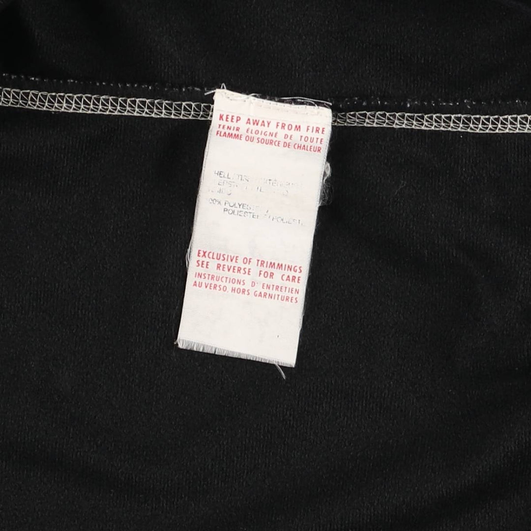 90s~00'S PUMA Jersey Hoodie Track Jacket Women's S Size Vintage polyester black type Vintage Second Hand