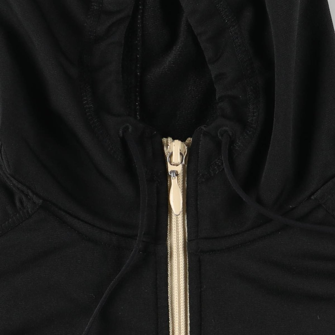 90s~00'S PUMA Jersey Hoodie Track Jacket Women's S Size Vintage polyester black type Vintage Second Hand