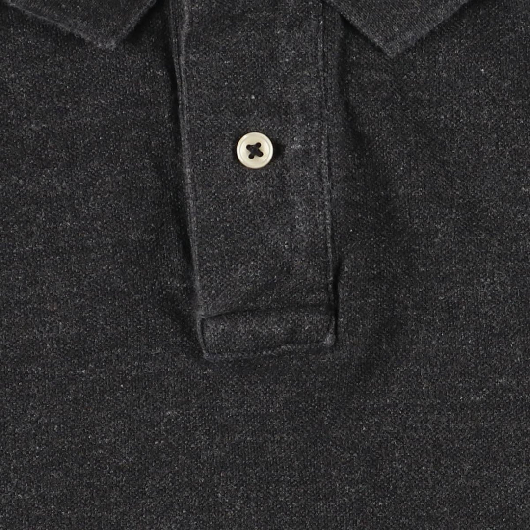Ralph Lauren POLO RALPH LAUREN CLASSIC FIT short sleeve polo shirt for women, size S cotton gray type Vintage Second Hand