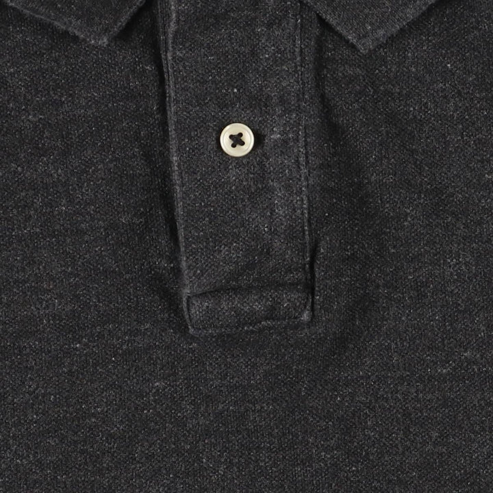 Ralph Lauren POLO RALPH LAUREN CLASSIC FIT short sleeve polo shirt for women, size S cotton gray type Vintage Second Hand