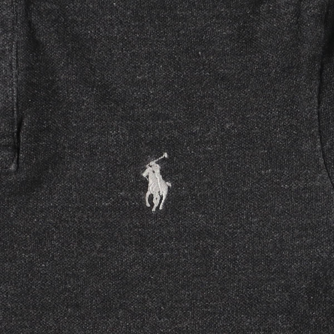 Ralph Lauren POLO RALPH LAUREN CLASSIC FIT short sleeve polo shirt for women, size S cotton gray type Vintage Second Hand
