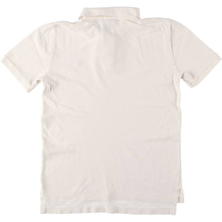 Ralph Lauren POLO by Ralph Lauren short sleeve polo shirt, women's size M cotton white type Vintage Second Hand