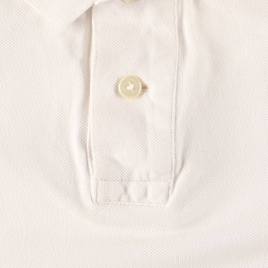 Ralph Lauren POLO by Ralph Lauren short sleeve polo shirt, women's size M cotton white type Vintage Second Hand