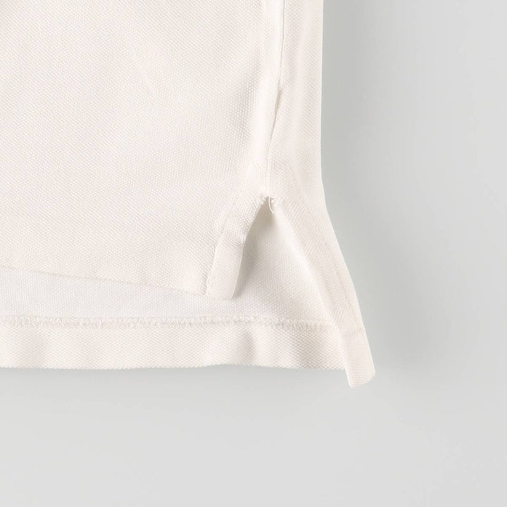 Ralph Lauren POLO by Ralph Lauren short sleeve polo shirt, women's size M cotton white type Vintage Second Hand
