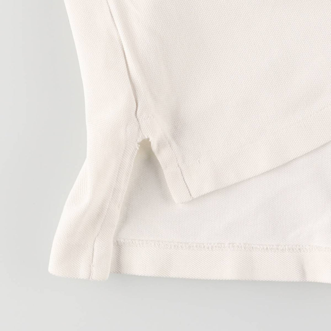 Ralph Lauren POLO by Ralph Lauren short sleeve polo shirt, women's size M cotton white type Vintage Second Hand