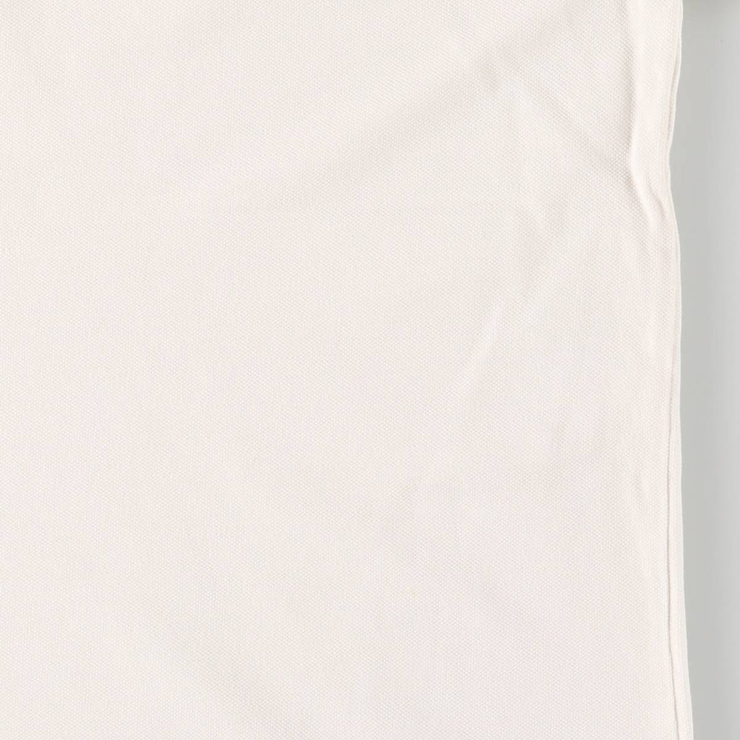Ralph Lauren POLO by Ralph Lauren short sleeve polo shirt, women's size M cotton white type Vintage Second Hand