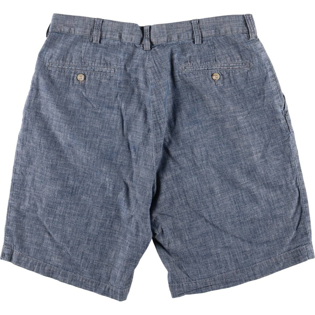 Ralph Lauren POLO RALPH LAUREN Cotton Shorts Half Pants Men's W35 equivalent cotton blue type Vintage Second Hand