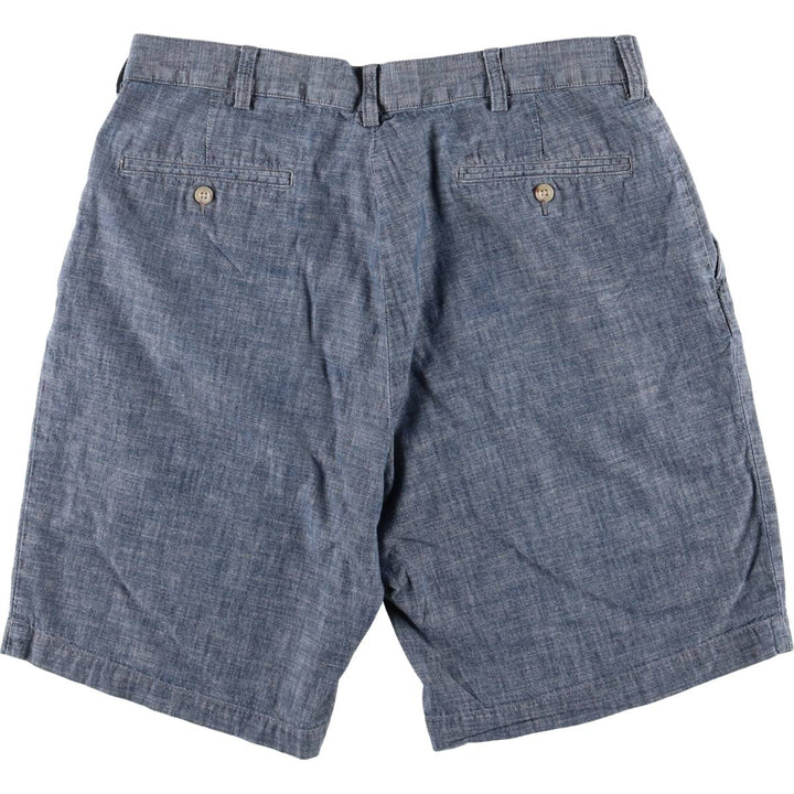Ralph Lauren POLO RALPH LAUREN Cotton Shorts Half Pants Men's W35 equivalent cotton blue type Vintage Second Hand
