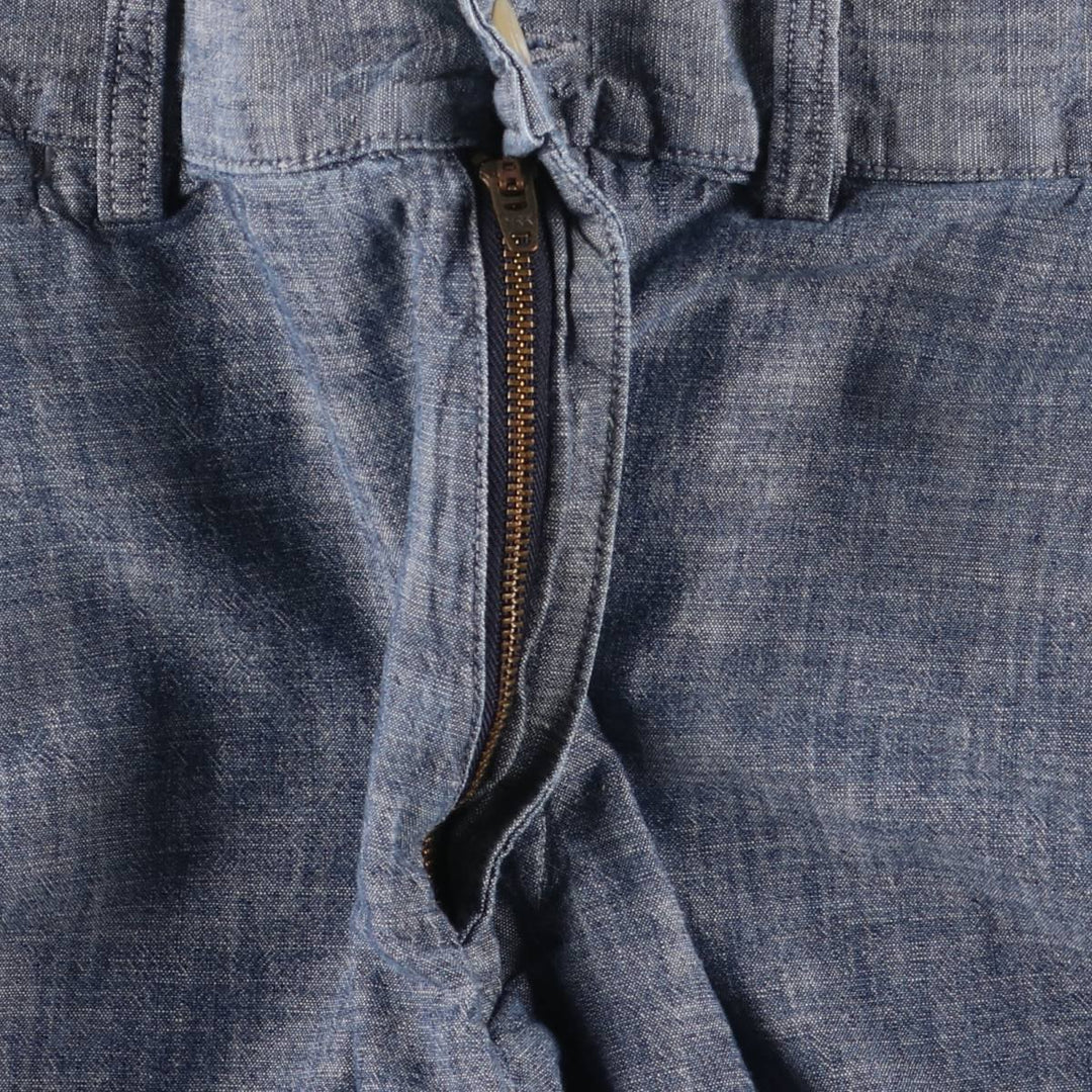 Ralph Lauren POLO RALPH LAUREN Cotton Shorts Half Pants Men's W35 equivalent cotton blue type Vintage Second Hand