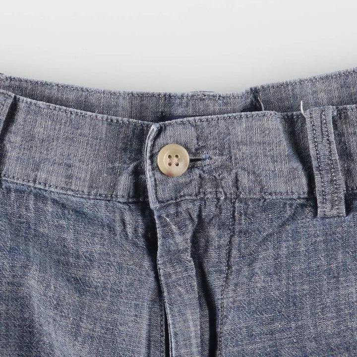 Ralph Lauren POLO RALPH LAUREN Cotton Shorts Half Pants Men's W35 equivalent cotton blue type Vintage Second Hand