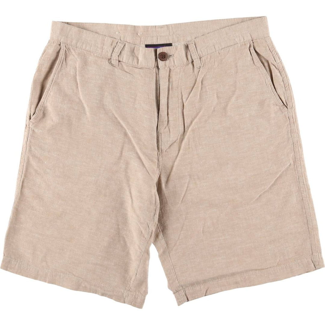 Patagonia Back Step Shorts 57736SP19 Cotton Shorts Half Pants Men's W36 equivalent Hemp Beige type Vintage Second Hand