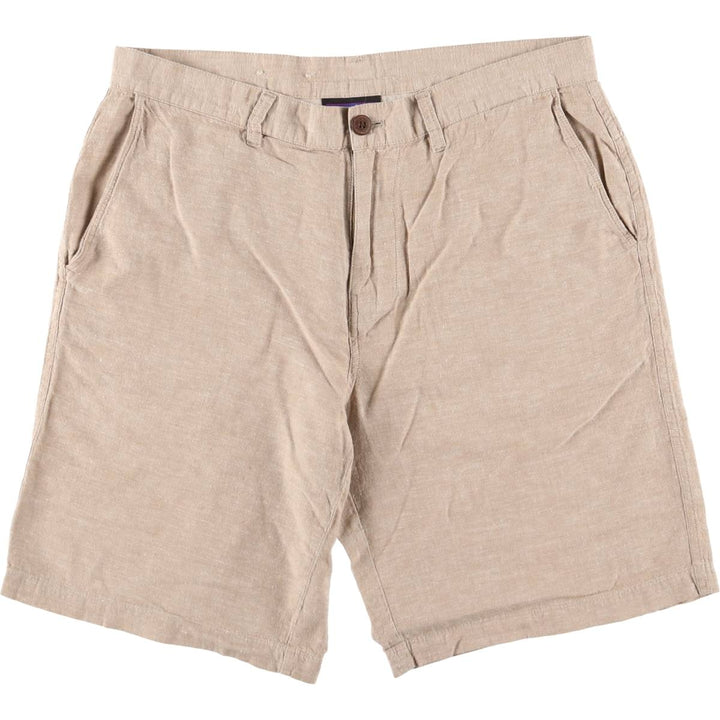 Patagonia Back Step Shorts 57736SP19 Cotton Shorts Half Pants Men's W36 equivalent Hemp Beige type Vintage Second Hand