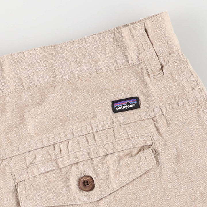 Patagonia Back Step Shorts 57736SP19 Cotton Shorts Half Pants Men's W36 equivalent Hemp Beige type Vintage Second Hand