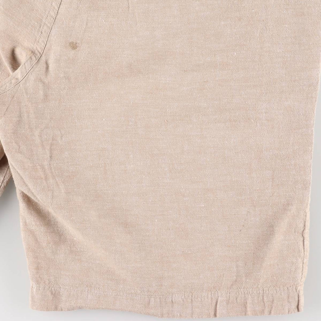 Patagonia Back Step Shorts 57736SP19 Cotton Shorts Half Pants Men's W36 equivalent Hemp Beige type Vintage Second Hand
