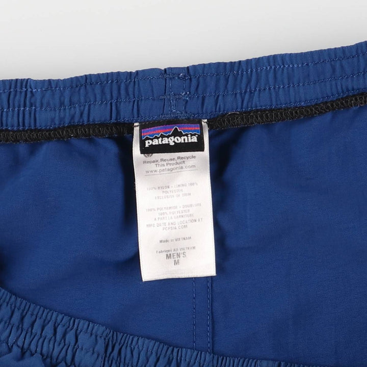Patagonia 58032FA13 Swim Shorts Short Pants Men's M size Nylon blue type Vintage Second Hand