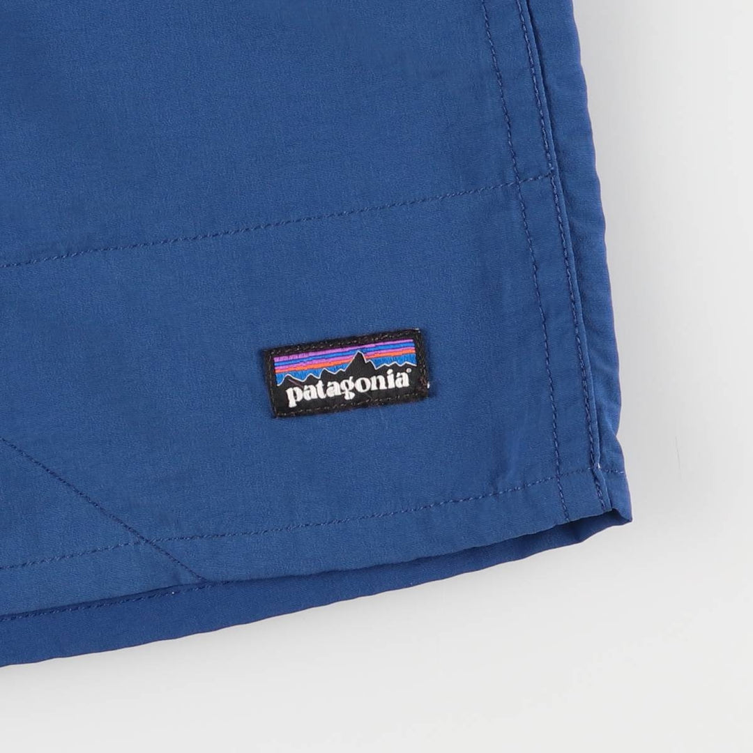 Patagonia 58032FA13 Swim Shorts Short Pants Men's M size Nylon blue type Vintage Second Hand