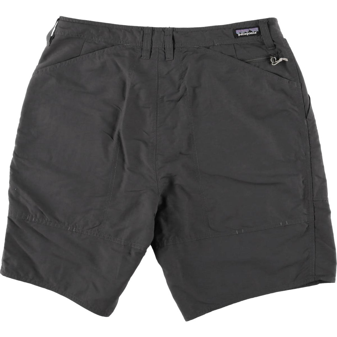 Patagonia 86586SP16 Nylon Shorts, Short Pants, Men's, W35 equivalent Nylon gray type Vintage Second Hand