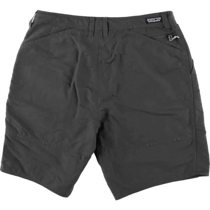 Patagonia 86586SP16 Nylon Shorts, Short Pants, Men's, W35 equivalent Nylon gray type Vintage Second Hand