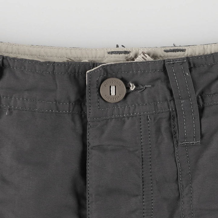Patagonia 86586SP16 Nylon Shorts, Short Pants, Men's, W35 equivalent Nylon gray type Vintage Second Hand