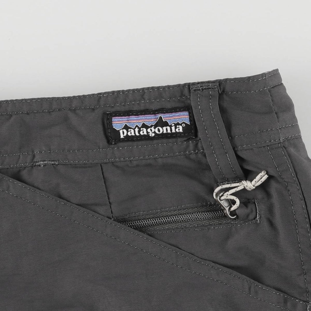 Patagonia 86586SP16 Nylon Shorts, Short Pants, Men's, W35 equivalent Nylon gray type Vintage Second Hand