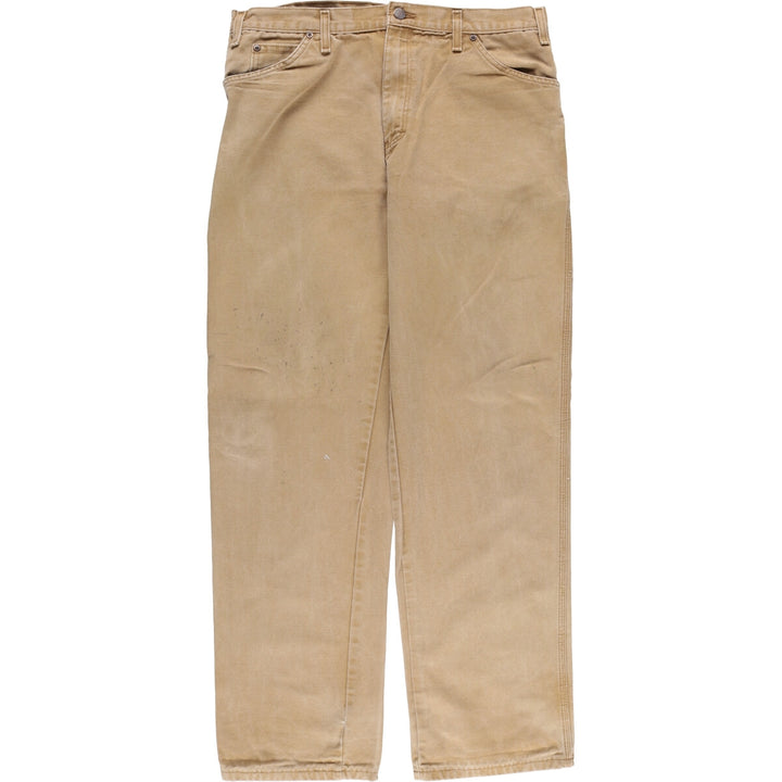 Dickies Duck Painter Pants Men's W36 cotton Beige type Vintage Second Hand