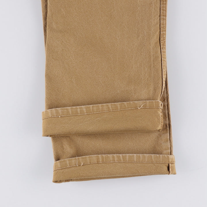 Dickies Duck Painter Pants Men's W33 equivalent cotton beige type brown Vintage Second Hand
