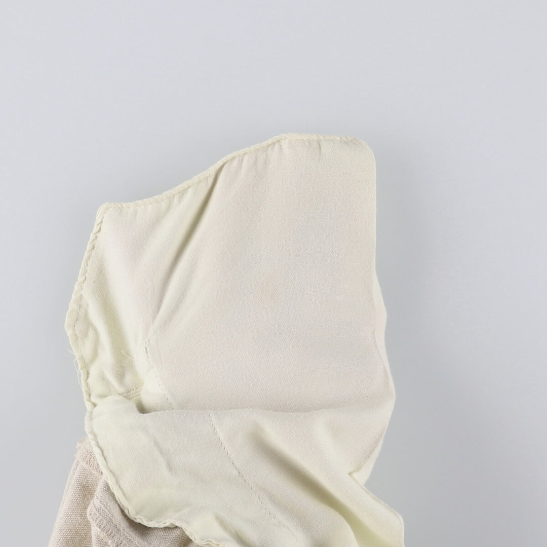 90'S Dockers Khakis Two-pleat Linen x Cotton Pants Slacks Men's W32 Vintage linen Beige type Vintage Second Hand