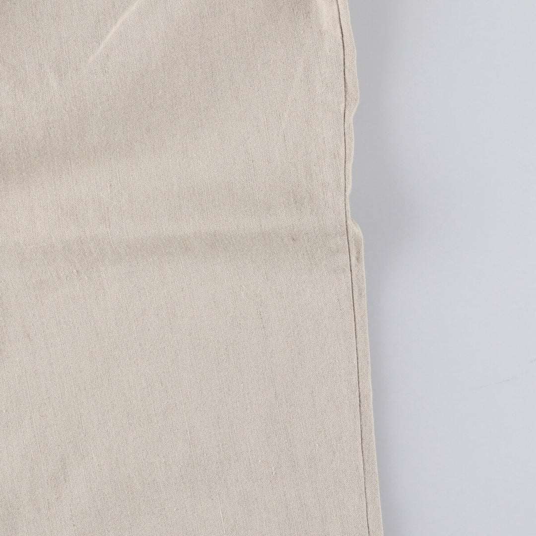 00'S Dockers DOCKERS RECODE Two-pleat linen pants slacks for men, size W34 linen Beige type Vintage Second Hand