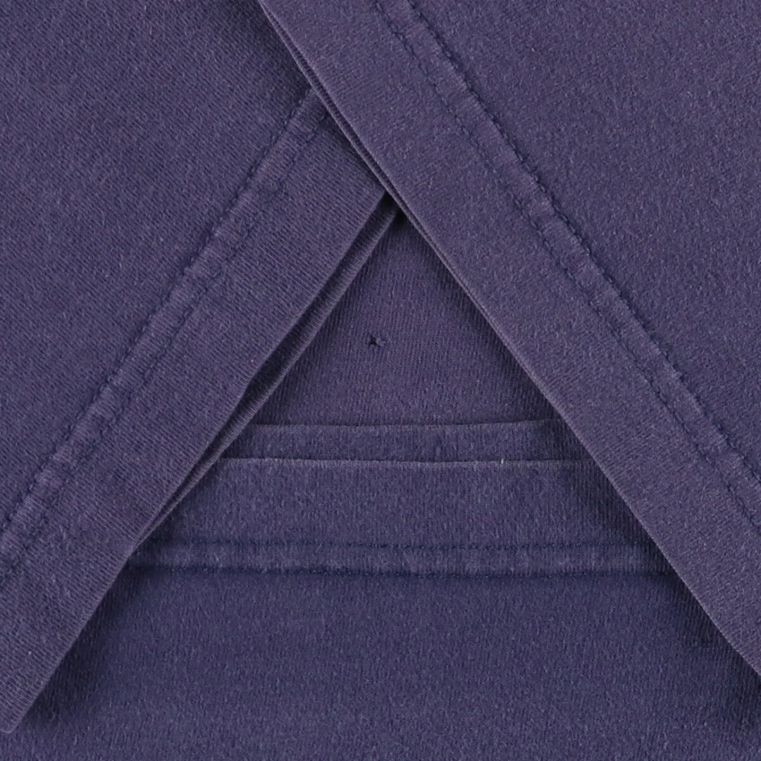 00'S Harley-Davidson Motorcycle Bike T-shirt Made in USA Men's L size cotton navy blue type Vintage Second Hand