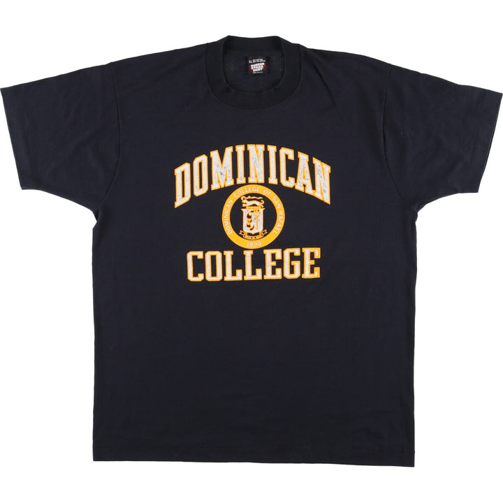 90'S Screen Stars Best College T-shirt, Made in USA, Men's XL, Vintage cotton black type Vintage Second Hand