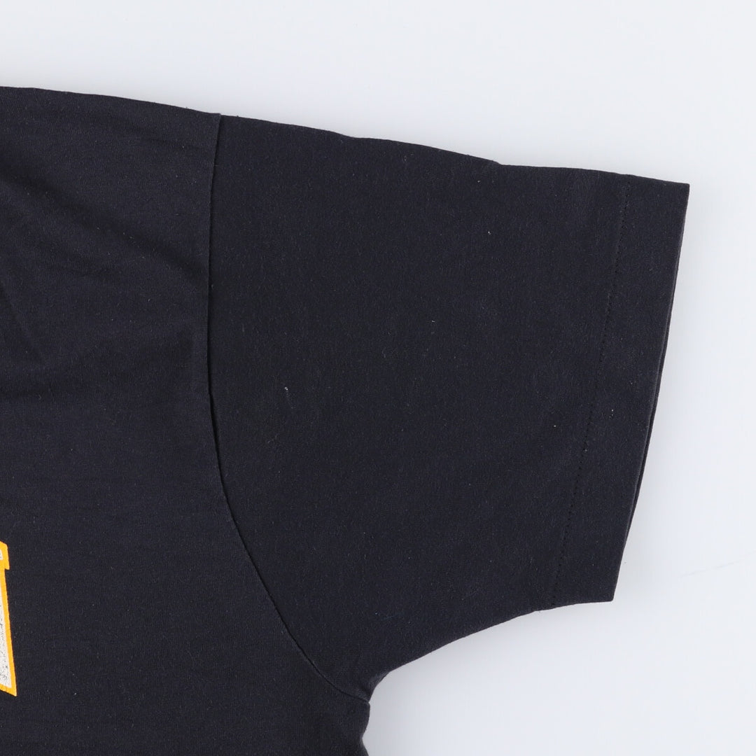 90'S Screen Stars Best College T-shirt, Made in USA, Men's XL, Vintage cotton black type Vintage Second Hand