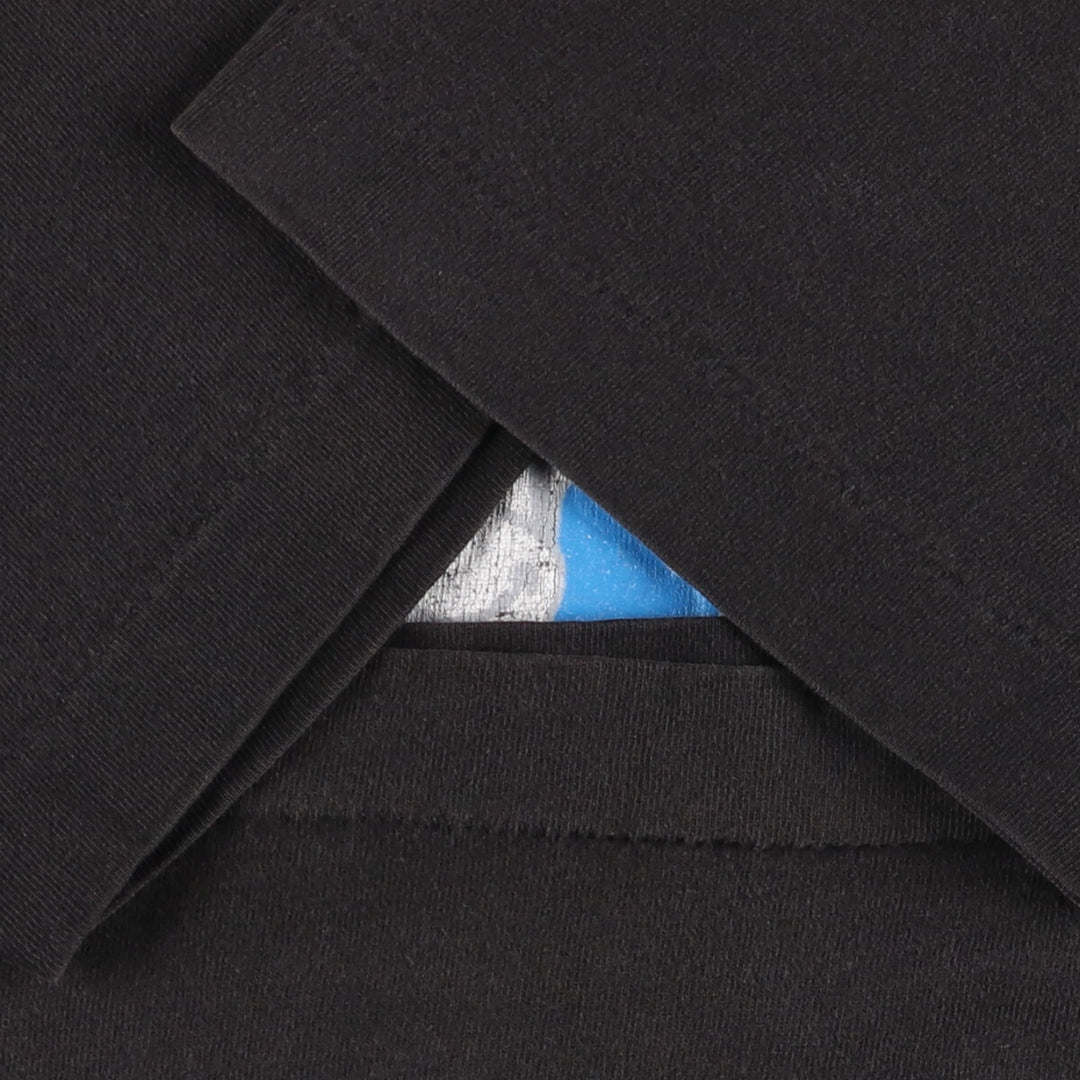 90'S Fruit of the Loom College T-shirt, Made in USA, Men's XL, Vintage cotton black type Vintage Second Hand