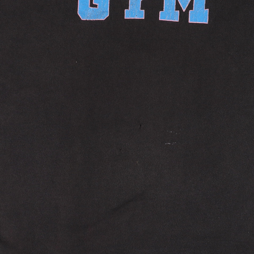 90'S Fruit of the Loom College T-shirt, Made in USA, Men's XL, Vintage cotton black type Vintage Second Hand