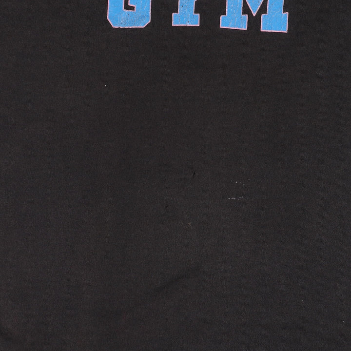 90'S Fruit of the Loom College T-shirt, Made in USA, Men's XL, Vintage cotton black type Vintage Second Hand