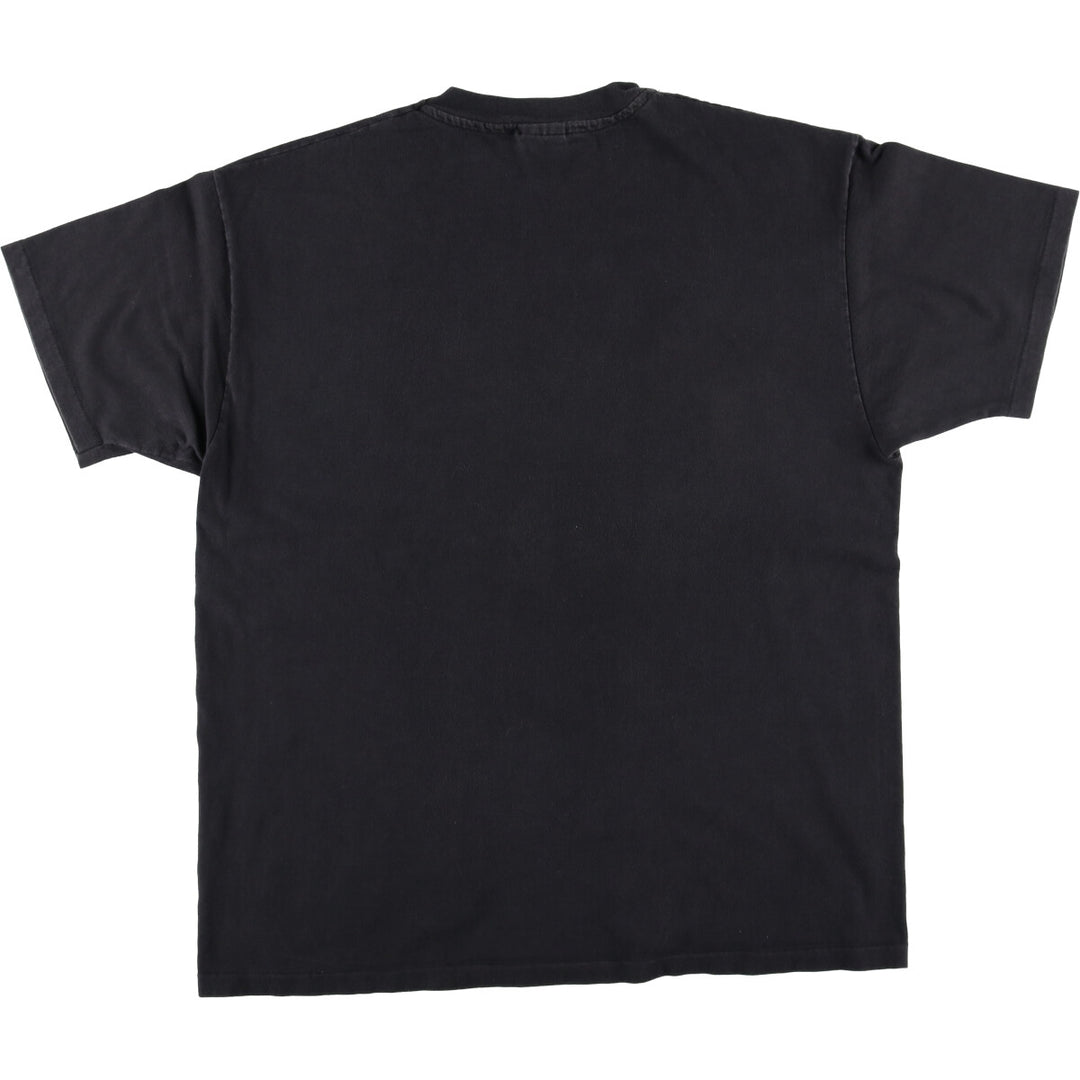 90'S Hanes BEEFY-T College T-shirt, Made in USA, Men's XL, Vintage cotton black type Vintage Second Hand